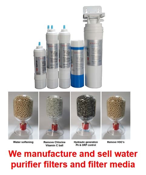 Water purifier filters_ Water filter media